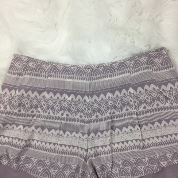 Free People Lavender Lost Temple Boho High Rise‎ Layered Flounce Shorts - Picture 5 of 10
